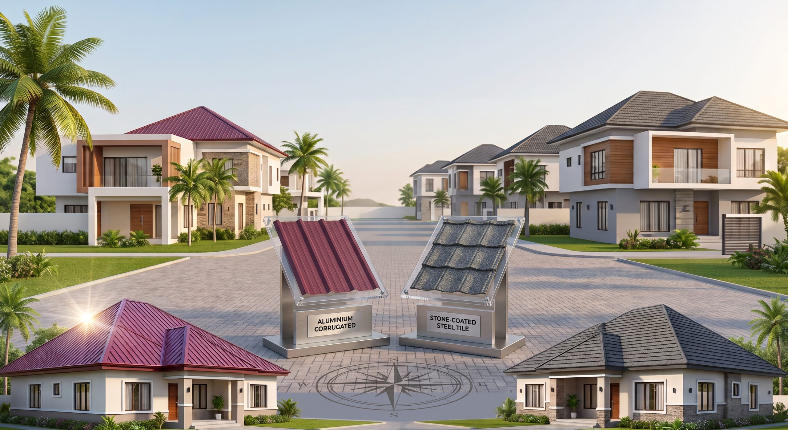 Choosing the Right Roofing Sheets in Nigeria: Aluminium or Stone-Coated Steel?